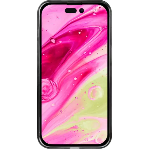 Laut Crystal-M H&uuml;lle Kompatibel mit iPhone 14 Plus - Schwarz