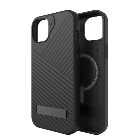 ZAGG Denali Snap KS H&uuml;lle Kompatibel mit iPhone 14 Plus &amp; iPhone 15 Plus - Schwarz