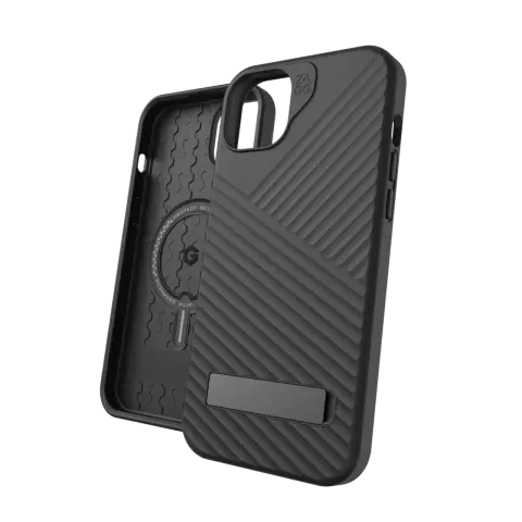 ZAGG Denali Snap KS H&uuml;lle Kompatibel mit iPhone 14 Plus &amp; iPhone 15 Plus - Schwarz