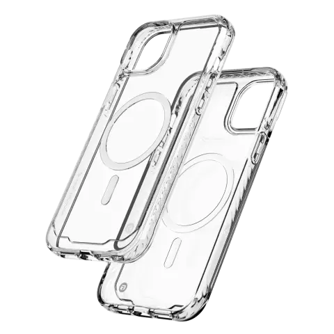 CLCKR Diamond Magnet H&uuml;lle f&uuml;r iPhone 15 Plus - Transparent