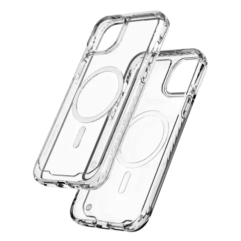 CLCKR Diamond Magnet H&uuml;lle Kompatibel mit iPhone 15 Plus - Transparent