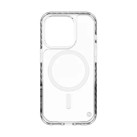 CLCKR Diamond Magnet H&uuml;lle Kompatibel mit iPhone 15 Pro - Transparent
