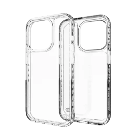 CLCKR Diamond Non-Magnet Case Kompatibel mit iPhone 15 Pro - Transparent
