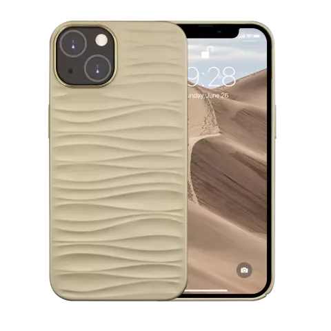 dbramante1928 Dune H&uuml;lle Kompatibel mit iPhone 14 - Sand