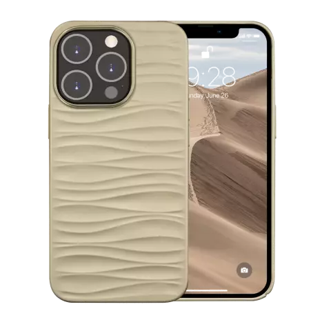 dbramante1928 Dune H&uuml;lle Kompatibel mit iPhone 14 Pro - Sand