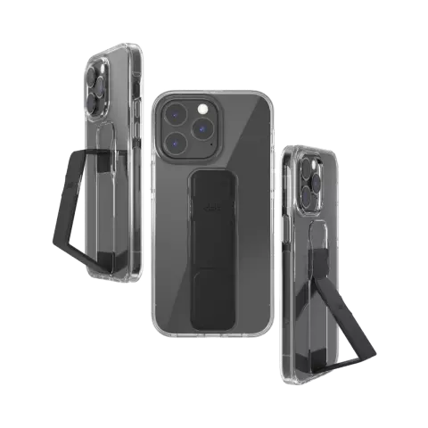 CLCKR Gripcase Clear H&uuml;lle Kompatibel mit iPhone 14 Pro Max - Transparent