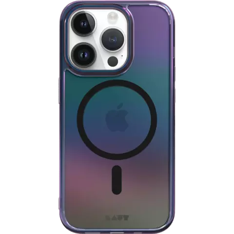 Laut HOLO H&uuml;lle Kompatibel mit iPhone 15 Pro - Schwarz