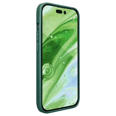 Laut Huex H&uuml;lle Kompatibel mit iPhone 14 Pro Max - Gr&uuml;n