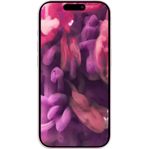 Laut HUEX H&uuml;lle Kompatibel mit iPhone 15 - Pink