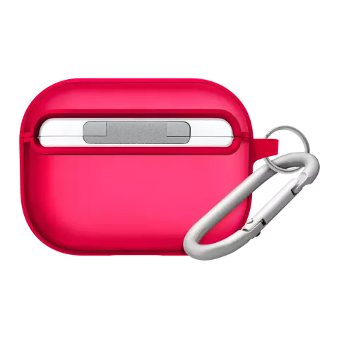 Laut Huex Protect H&uuml;lle Kompatibel mit AirPods Pro 1 / 2 - Rot