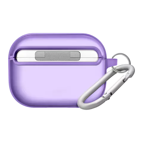 Laut Huex Protect H&uuml;lle Kompatibel mit AirPods Pro 1 / 2 - Lila