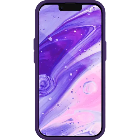 Laut Huex Protect H&uuml;lle Kompatibel mit iPhone 14 - Lila