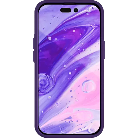 Laut Huex Protect H&uuml;lle Kompatibel mit iPhone 14 Pro Max - Lila