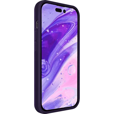 Laut Huex Protect H&uuml;lle Kompatibel mit iPhone 14 Pro Max - Lila