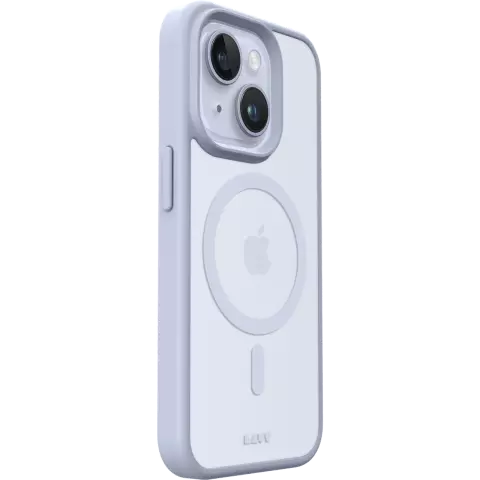 Laut HUEX PROTECT H&uuml;lle Kompatibel mit iPhone 15 - Blau