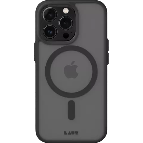 Laut HUEX PROTECT H&uuml;lle Kompatibel mit iPhone 15 Pro Max - Schwarz