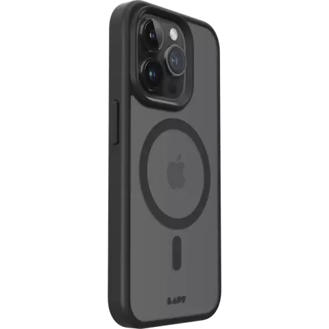 Laut HUEX PROTECT H&uuml;lle f&uuml;r iPhone 15 Pro Max - Schwarz