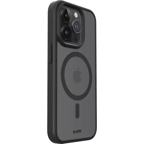 Laut HUEX PROTECT H&uuml;lle Kompatibel mit iPhone 15 Pro Max - Schwarz
