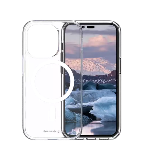 dbramante1928 Island Pro Magneth&uuml;lle Kompatibel mit iPhone 14 Pro - Transparent
