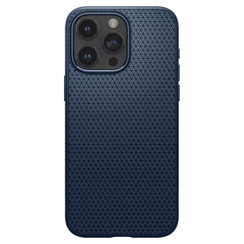 Spigen Liquid Air H&uuml;lle Kompatibel mit iPhone 15 Pro Max - Blau