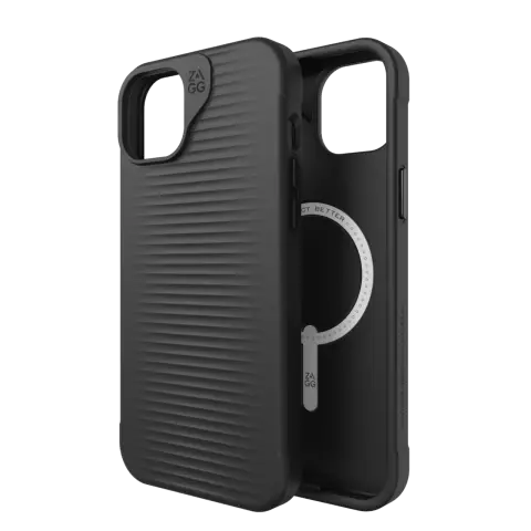 ZAGG Luxury Snap Case Kompatibel mit iPhone 15 Plus - Schwarz