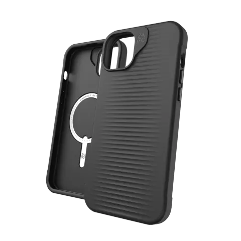 ZAGG Luxury Snap Case Kompatibel mit iPhone 15 Plus - Schwarz