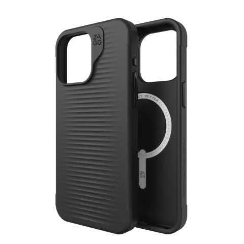 ZAGG Luxury Snap Case Kompatibel mit iPhone 15 Pro Max - Schwarz