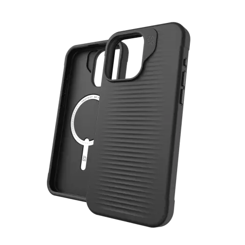 ZAGG Luxury Snap Case Kompatibel mit iPhone 15 Pro Max - Schwarz