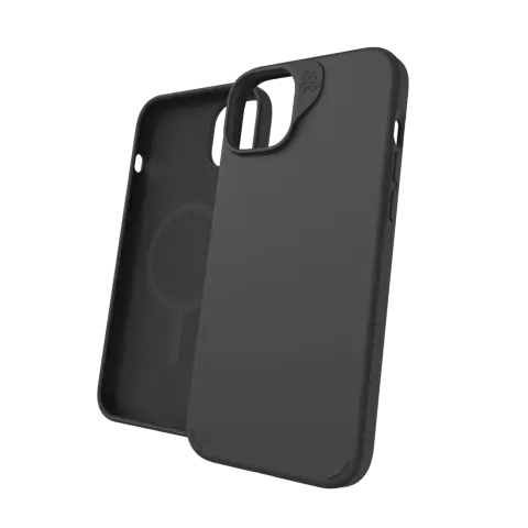 ZAGG Manhattan Snap Case Kompatibel mit iPhone 14 Plus &amp; iPhone 15 Plus - Schwarz