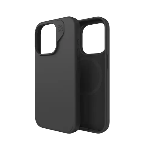 ZAGG Manhattan Snap Case Kompatibel mit iPhone 15 Pro - Schwarz