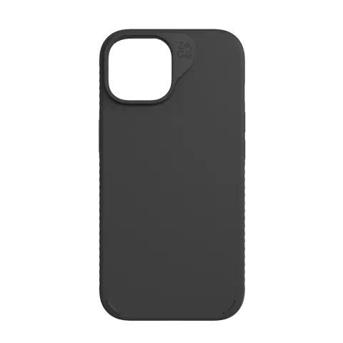 ZAGG Manhattan Snap Case Kompatibel mit iPhone 13, iPhone 14 &amp; iPhone 15 - Schwarz