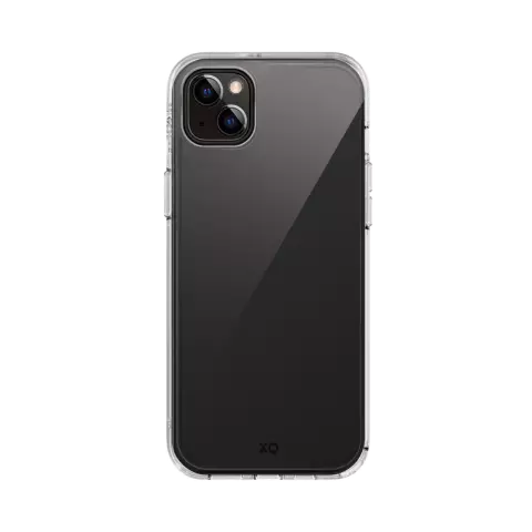 Xqisit NP Antishock Case Anti Bac Recycelte H&uuml;lle Kompatibel mit iPhone 15 Plus - Transparent