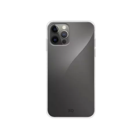 Xqisit NP Flex Case Anti Bac H&uuml;lle Kompatibel mit iPhone 12 und 12 Pro - Transparent