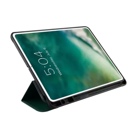 Xqisit NP Piave mit Stifthalter-H&uuml;lle, Kompatibel mit iPad 10,2 Zoll - Gr&uuml;n
