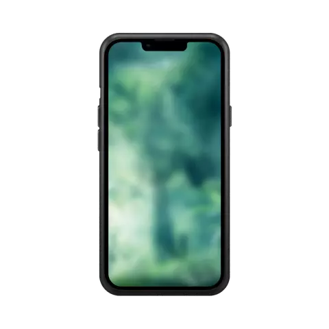 Xqisit NP Silikonh&uuml;lle Anti Bac Magnet H&uuml;lle Kompatibel mit iPhone 14 Plus - Schwarz
