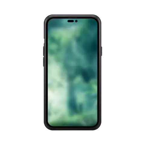 Xqisit NP Silikonh&uuml;lle Anti Bac Magnet H&uuml;lle Kompatibel mit iPhone 14 Pro Max - Schwarz