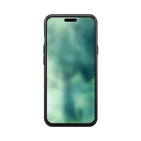 Xqisit NP Silikonh&uuml;lle Anti Bac Recycled H&uuml;lle Kompatibel mit iPhone 15 - Schwarz