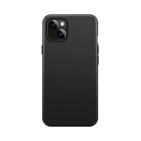 Xqisit NP Silikonh&uuml;lle Anti Bac Recycled H&uuml;lle Kompatibel mit iPhone 15 - Schwarz