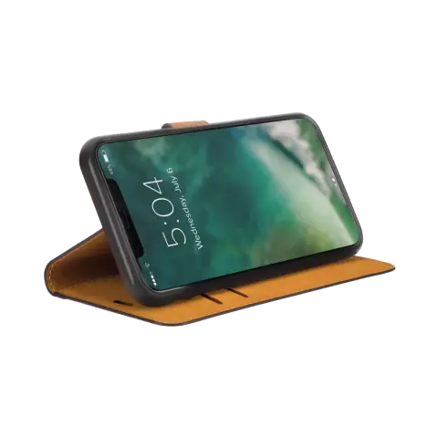 Xqisit NP Slim Wallet Selection Anti Bac H&uuml;lle Kompatibel mit iPhone 11 - Schwarz