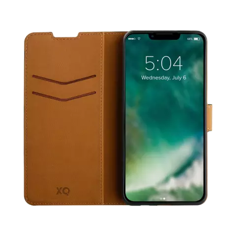 Xqisit NP Slim Wallet Selection Anti Bac H&uuml;lle Kompatibel mit iPhone 13 mini - Schwarz