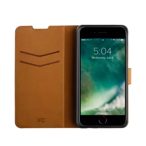 Xqisit NP Slim Wallet Selection Anti Bac H&uuml;lle f&uuml;r iPhone 6, 6s, 7, 8, SE 2020 und SE 2022 - Schwarz