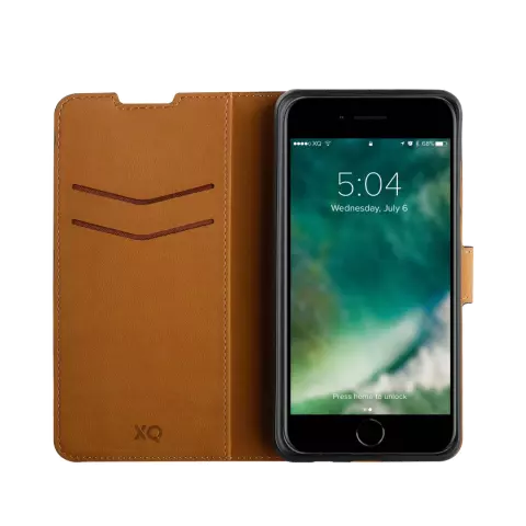 Xqisit NP Slim Wallet Selection Anti Bac H&uuml;lle Kompatibel mit iPhone 6, 6s, 7, 8, SE 2020 und SE 2022 - Schwarz
