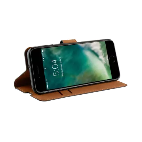 Xqisit NP Slim Wallet Selection Anti Bac H&uuml;lle Kompatibel mit iPhone 6, 6s, 7, 8, SE 2020 und SE 2022 - Schwarz