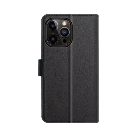 Xqisit NP Slim Wallet Selection Anti Bac Recycled H&uuml;lle Kompatibel mit iPhone 15 Pro Max - Schwarz