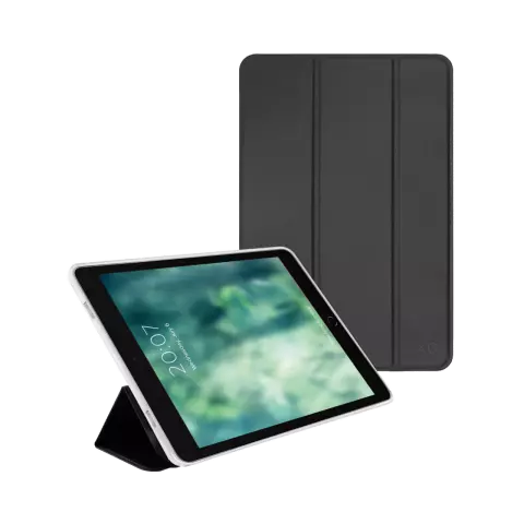 Xqisit NP Soft-Touch-Cover-H&uuml;lle Kompatibel mit iPad 10. Generation 10,9 Zoll 2022 - Schwarz