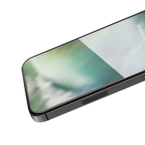 Xqisit NP Tough Glass CF Displayschutzfolie Kompatibel mit iPhone 13 Pro Max &amp; iPhone 14 Plus - Transparent
