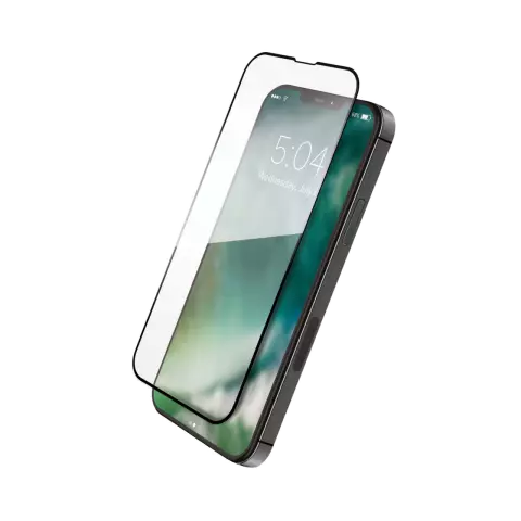 Xqisit NP Tough Glass E2E Displayschutzfolie f&uuml;r iPhone 13, iPhone 13 Pro &amp; iPhone 14 - Transparent