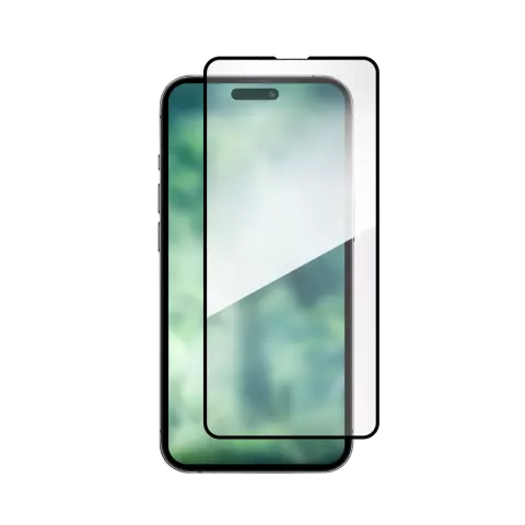 Xqisit NP Tough Glass E2E Recycled Displayschutzfolie Kompatibel mit iPhone 15 - Transparent