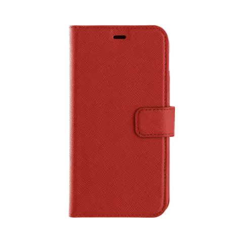 Xqisit NP Wallet Case Viskan Case Kompatibel mit iPhone 6, 6s, 7, 8, SE 2020 und SE 2022 - Rot