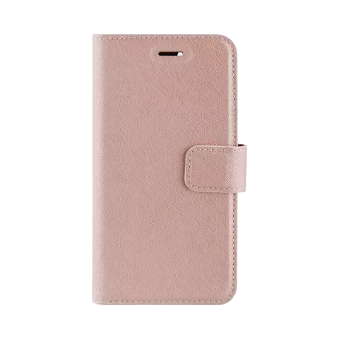Xqisit NP Wallet Case Viskan Case Kompatibel mit iPhone 6, 6s, 7, 8, SE 2020 und SE 2022 - ros&eacute;goldfarben